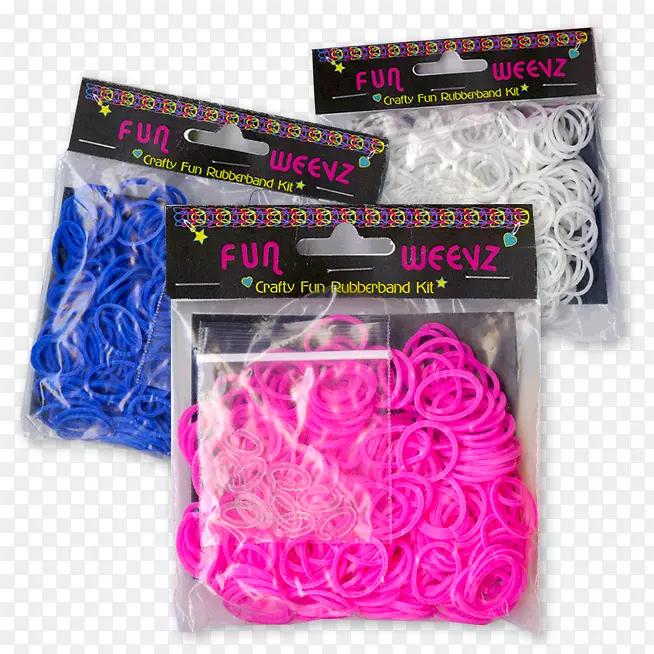 彩虹织机橡皮筋手镯胶带天然橡胶带