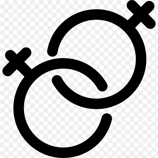 电脑图标符号女性-分享爱情标志