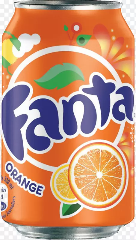 橙汁饮料橙汁软饮料芬达汽水Orangina-芬达瓶