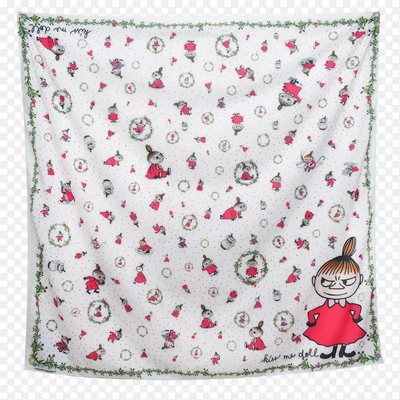 纺织购物袋围巾-Moomin