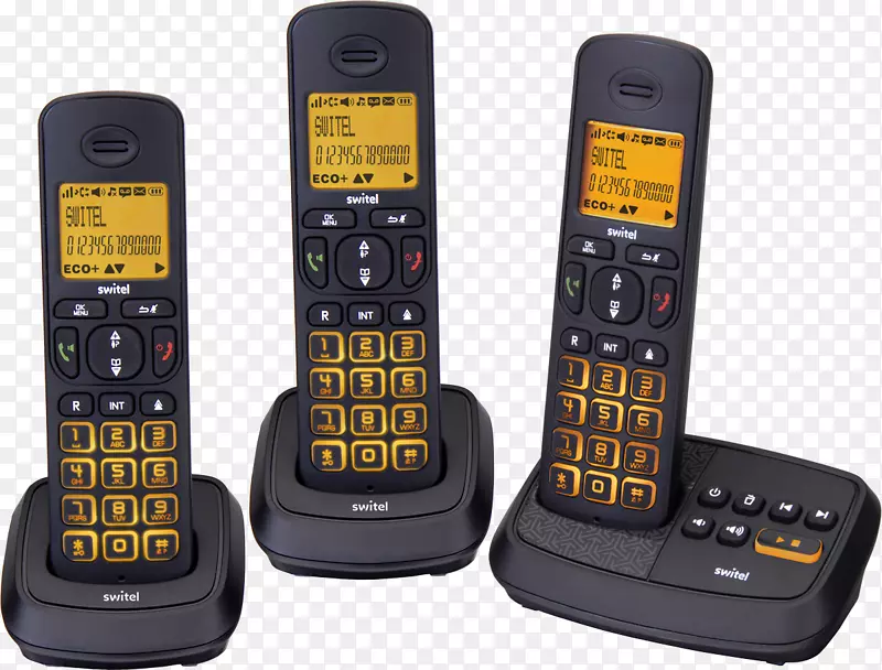 无绳电话数字增强无绳通信答录机无线电话固定装置