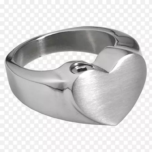 戒指珠宝火葬项链不锈钢.金属戒指