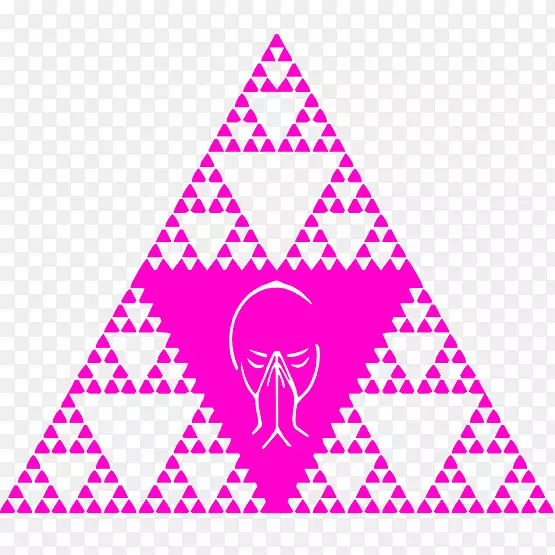 Sierpinski三角形分形数学尺度不变性三角形