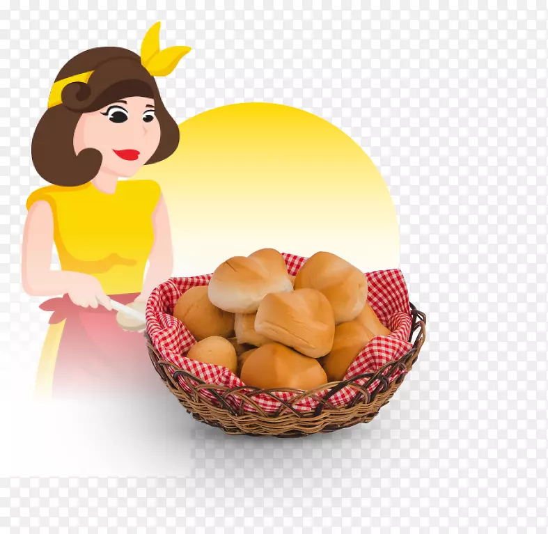 食物礼品篮素食阻碍素食-黄油面包