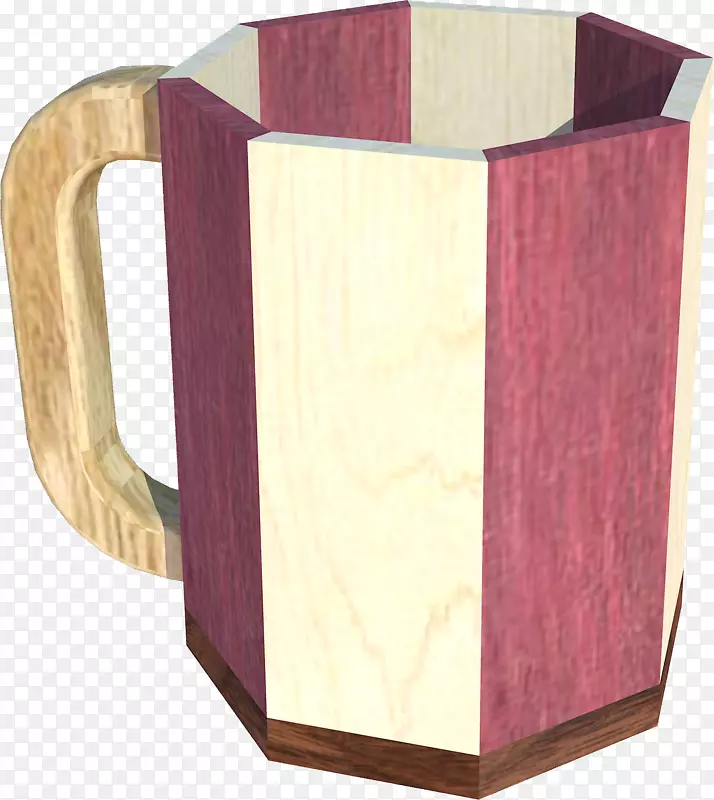木桶木茶罐装抹灰杯