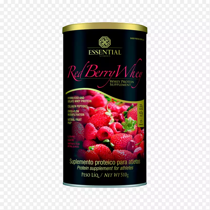 乳清蛋白营养浆果膳食补充剂-红莓