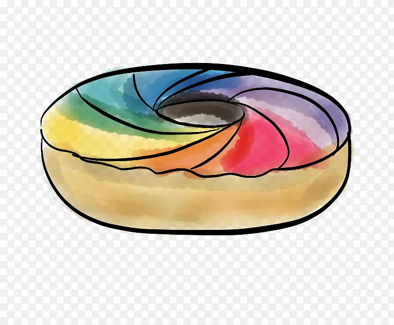 椭圆形甜甜圈亚马逊