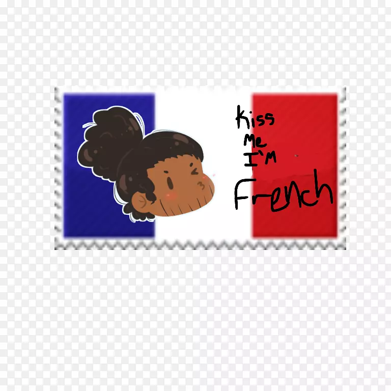 动画字体-法国邮票