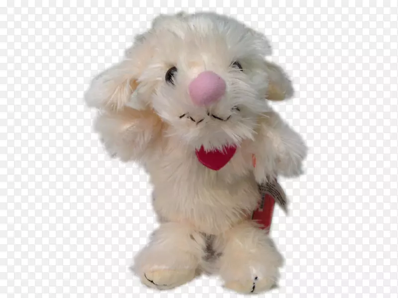 毛绒动物&可爱的玩具，手木偶，狗，小狗-手指木偶