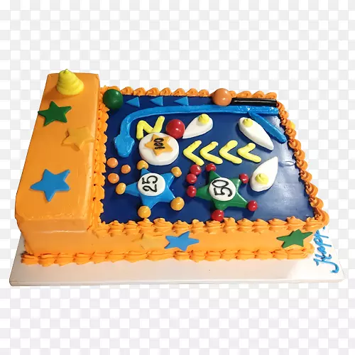 生日蛋糕糖霜和糖霜蛋糕装饰面包店-蛋糕
