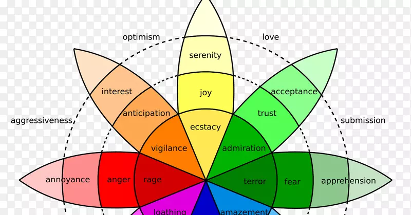 世界普吕奇克的情感轮-情感平衡训练理疗