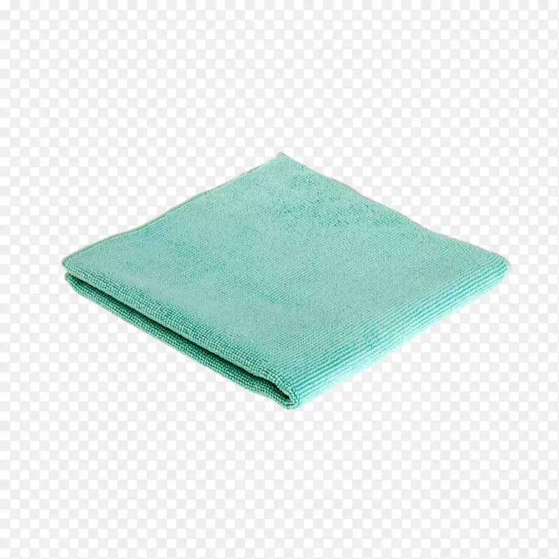 纺织品清洗用超细纤维绿色绿松石抹布