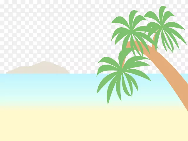 棕榈树剪贴画-夏季