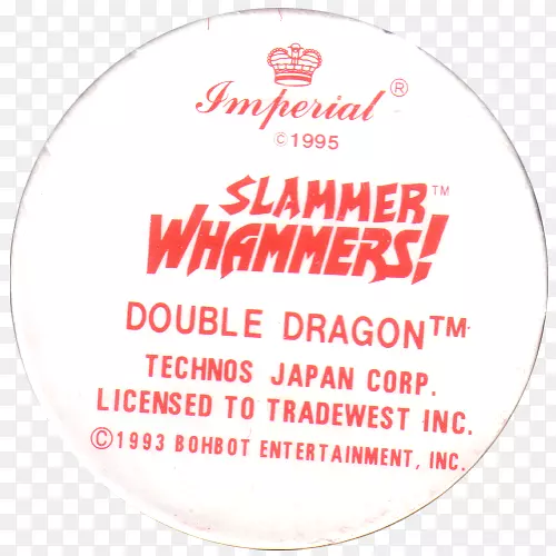 Sammer whammers品牌沙滩游戏字体-双龙