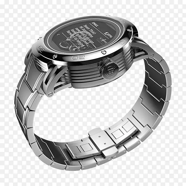 苹果手表系列3表带智能手表金属表带