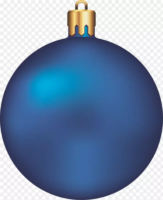 圣诞装饰品球圣诞日夹艺术-蓝铃