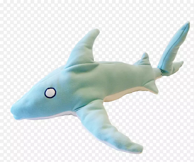 蓝鲨，大白鲨，虎鲨，海豚-鲨鱼
