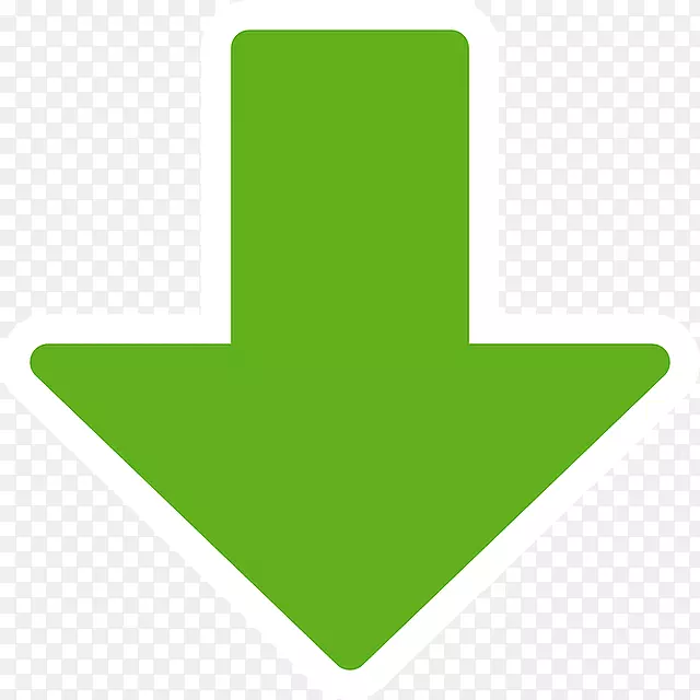 绿色箭头计算机图标符号箭头