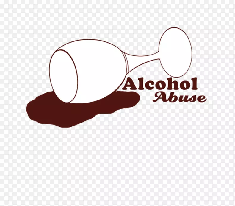 标志酒精滥用字体-酗酒