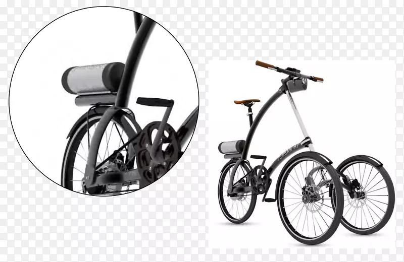 自行车车轮，自行车车架，自行车车把，自行车马鞍，混合自行车-城市