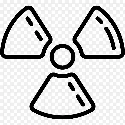 电离辐射欧式放射性衰变可伸缩图形