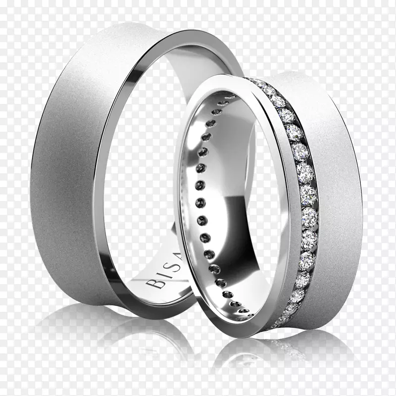 婚戒订婚戒指比萨库-婚礼模型