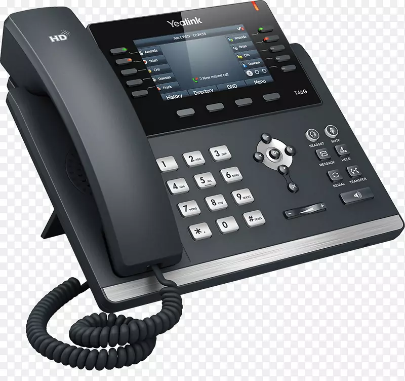 voip电话yalink sip-t27g会话启动协议yalink sip-t42g电话呼叫电话