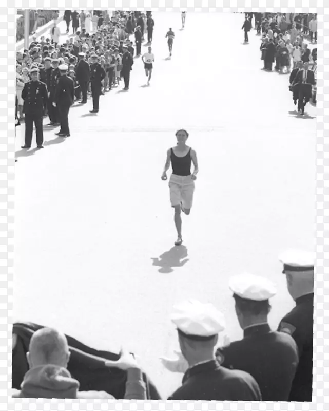 1966年波士顿马拉松赛带着爱跑的女人去波士顿