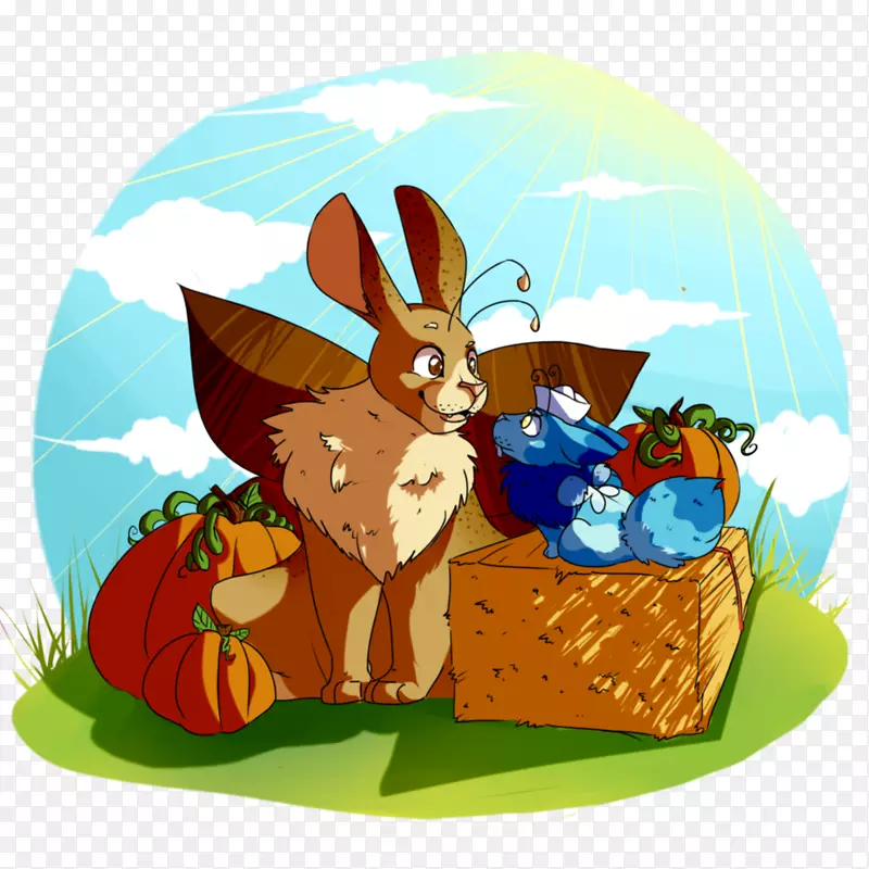 复活节兔子剪贴画兔