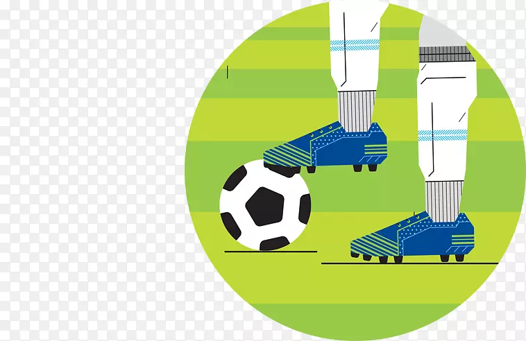产品设计技术品牌-足球插画