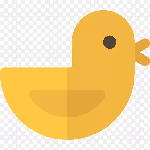 鸭子剪贴画电脑图标插图考拉-鸭子