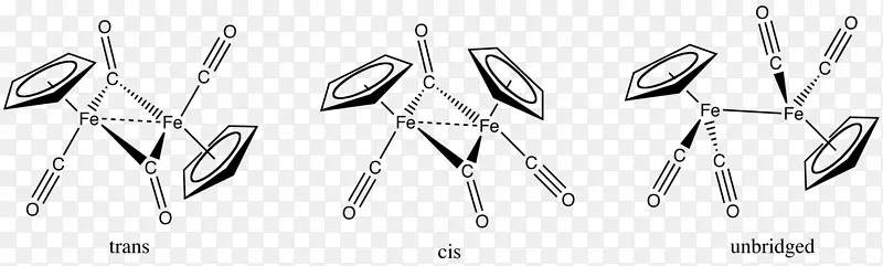 有机铁化学环戊二烯二羰基二聚体铁五羰基环丁二烯铁三羰基铁