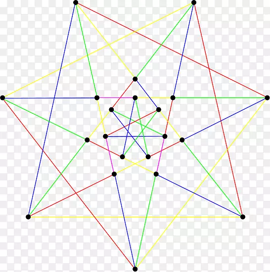 三角形图案点对称三角形