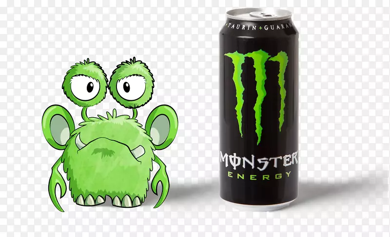 怪物能量饮料，汽水饮料，饮料罐-能量