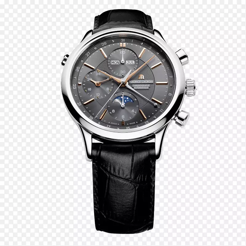 莫里斯拉克鲁瓦计时表带瑞士制造手表