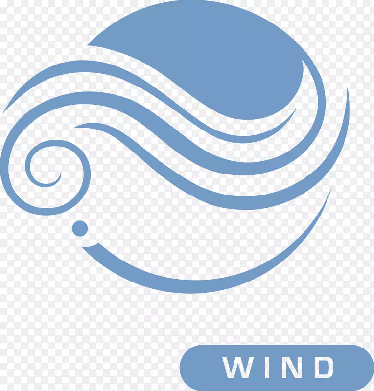 标志地球空气风符号