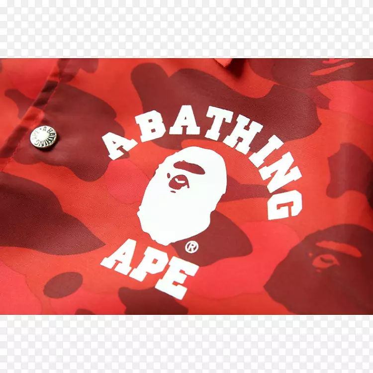 一件洗澡的猿猴红色的x大品牌夹克一只洗澡的猿猴阿迪达斯