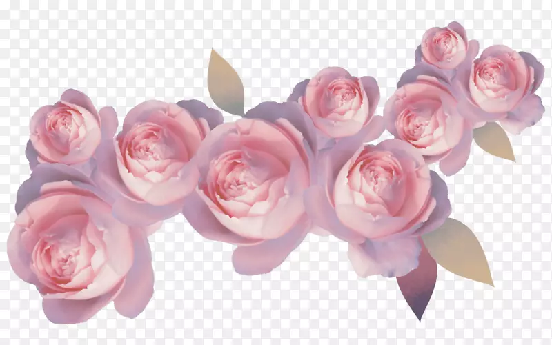 花卉png图片花环玫瑰剪贴画.花