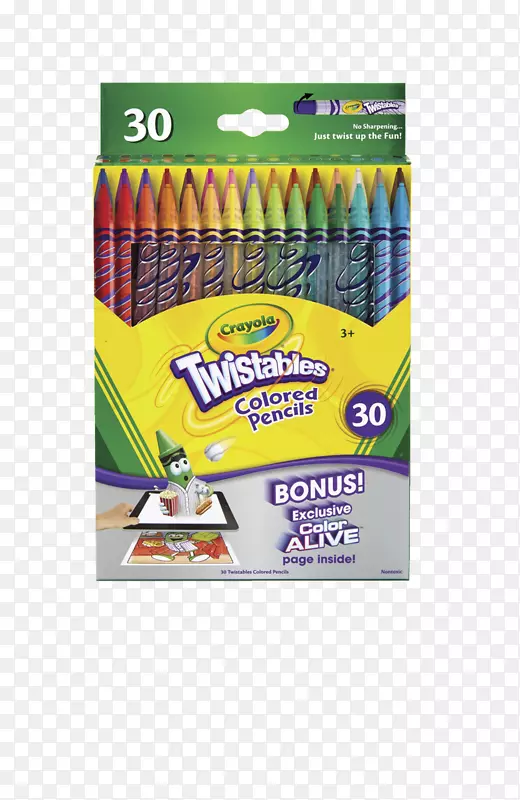 彩色铅笔Crayola绘图-铅笔