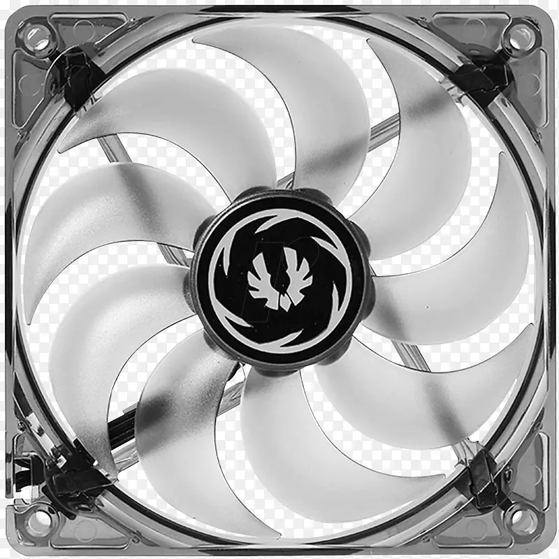 计算机机箱和外壳公司有限公司双倍频全黑200 mm电脑风扇Akasa-fan