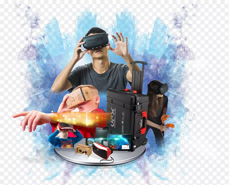 虚拟现实耳机Oculus裂缝增强现实