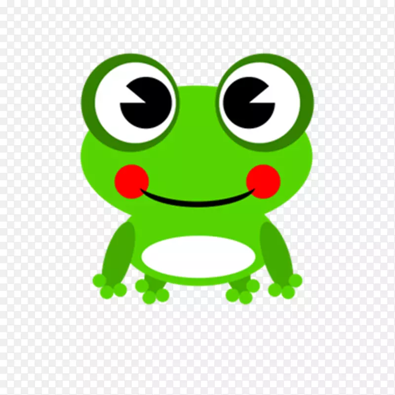 青蛙剪贴画两栖类卡通图形-青蛙
