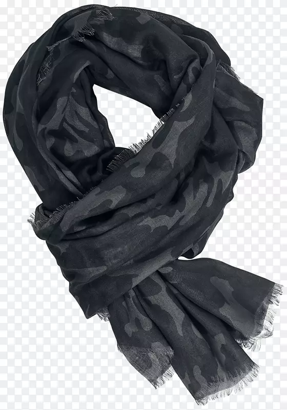 围巾-黑色围巾