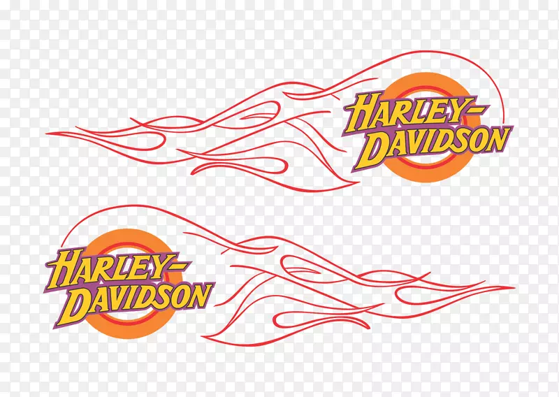 标志剪辑艺术哈雷-戴维森可伸缩图形设计.哈雷戴维森销