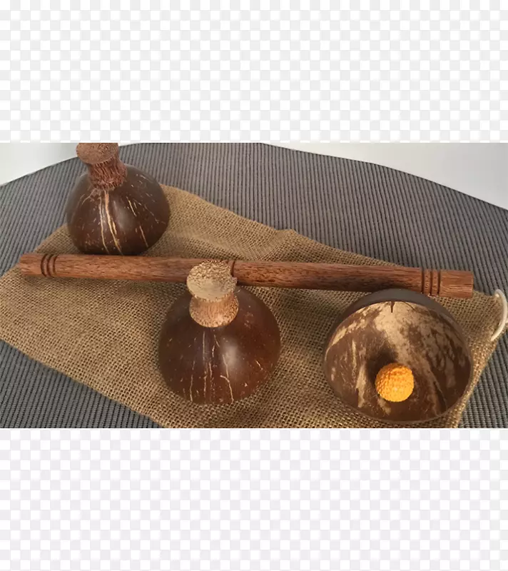椰子杯和球魔杖-椰子壳