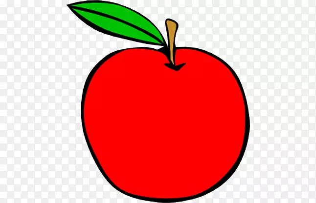 苹果剪贴画吉夫水果形象-苹果