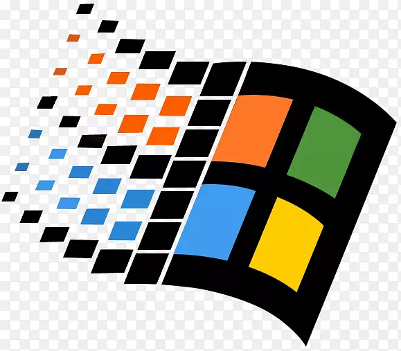 Windows 95 microsoft windows 98 windows me microsoft Corporation-win 7徽标