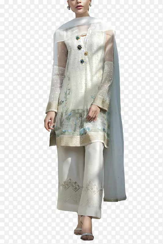 巴基斯坦服装时尚连衣裙