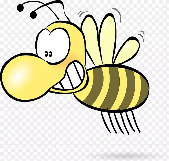 大黄蜂，蜜蜂，绘画，剪贴画-蜜蜂