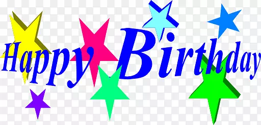 祝你生日快乐，生日蛋糕剪贴画-生日图片